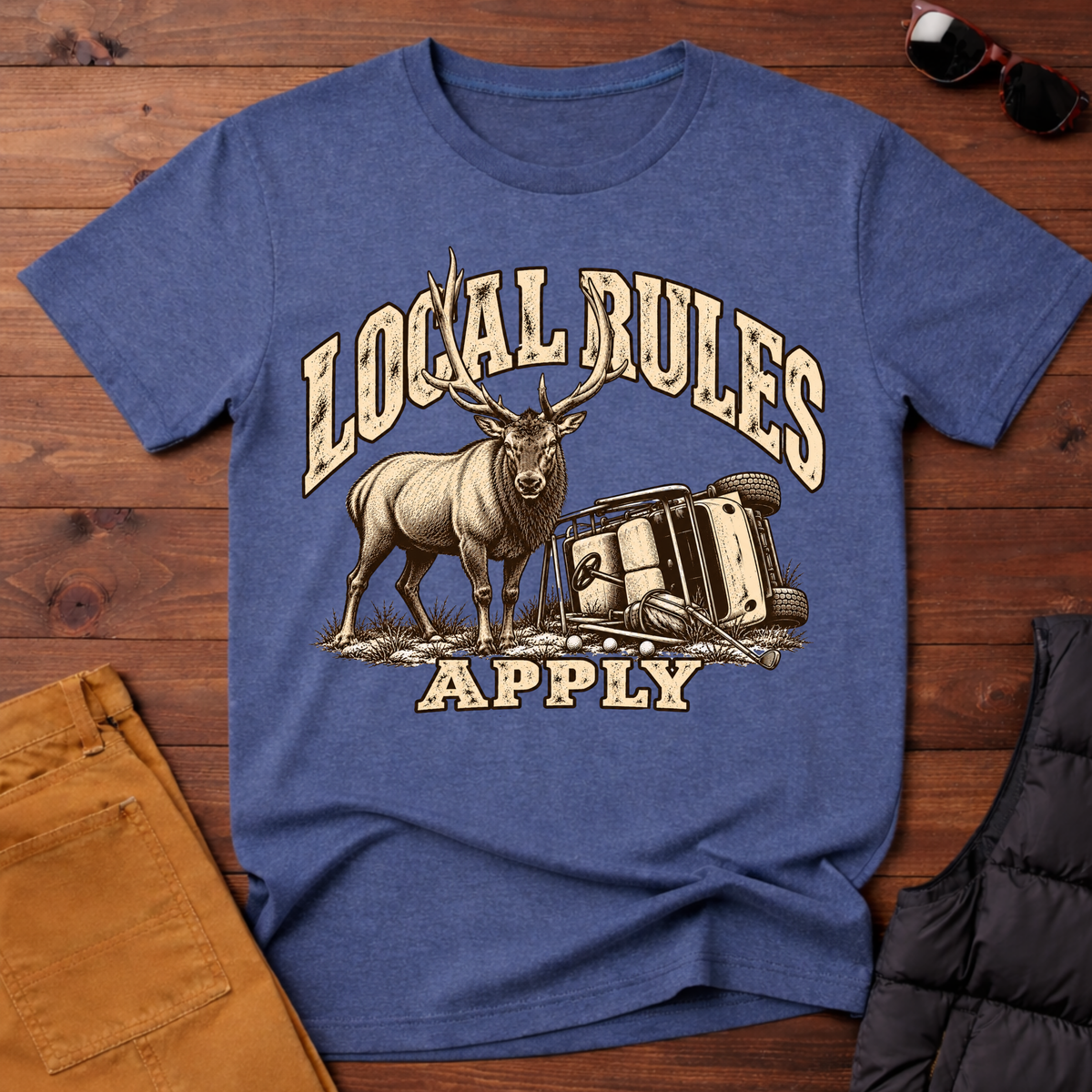 Local Rules Apply Elk Tee