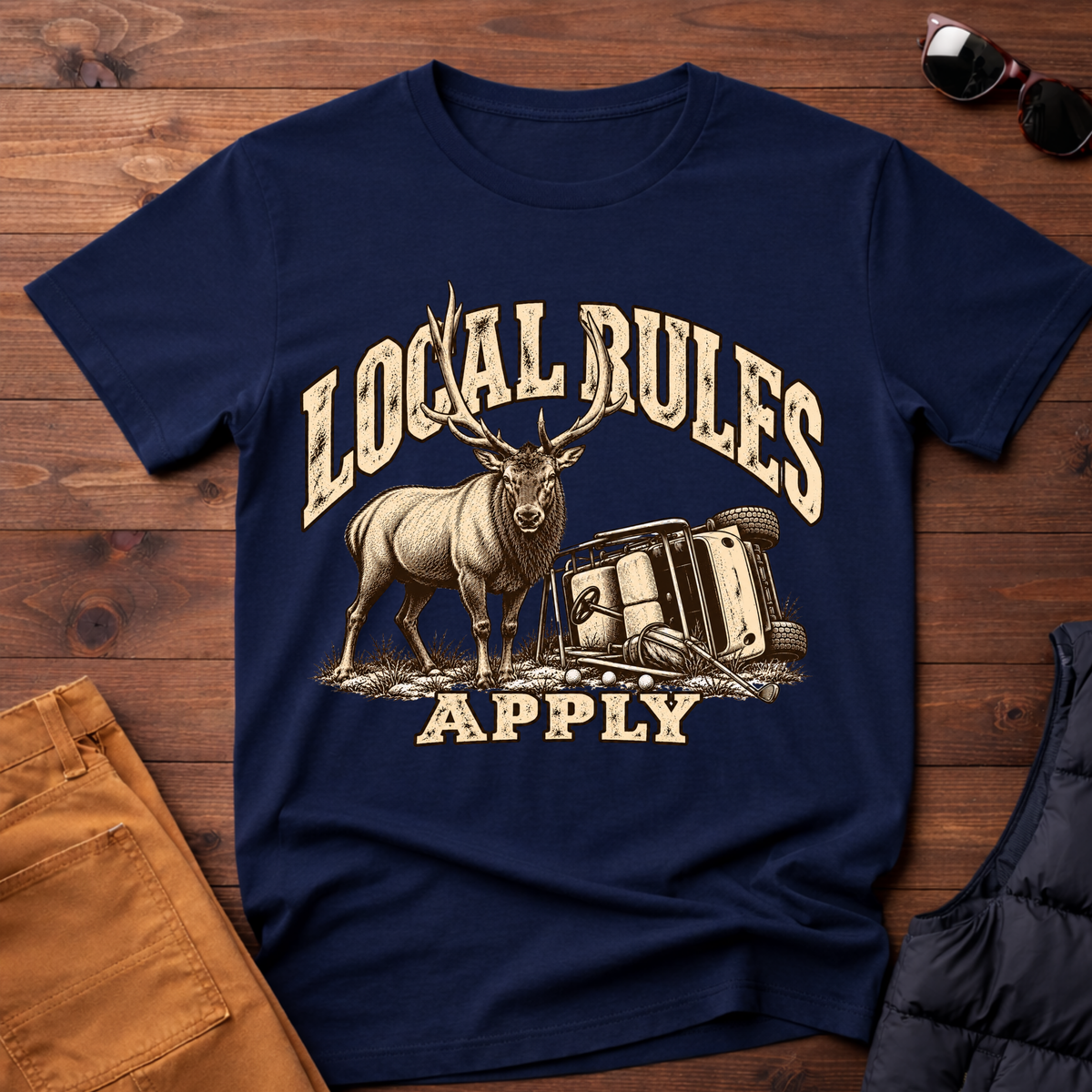 Local Rules Apply Elk Tee