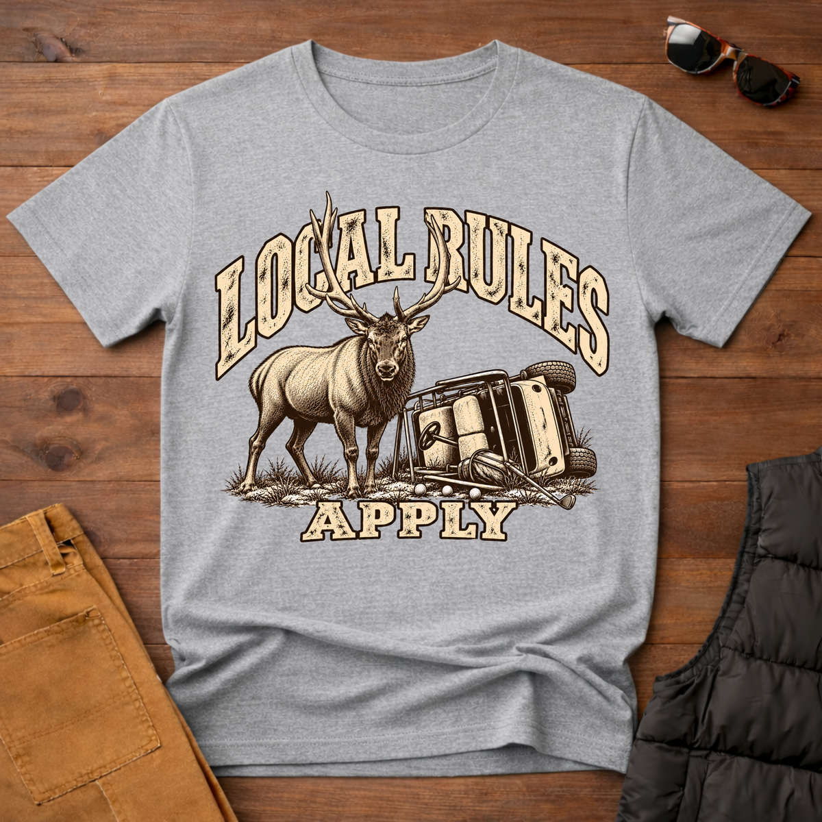 Local Rules Apply Elk Tee