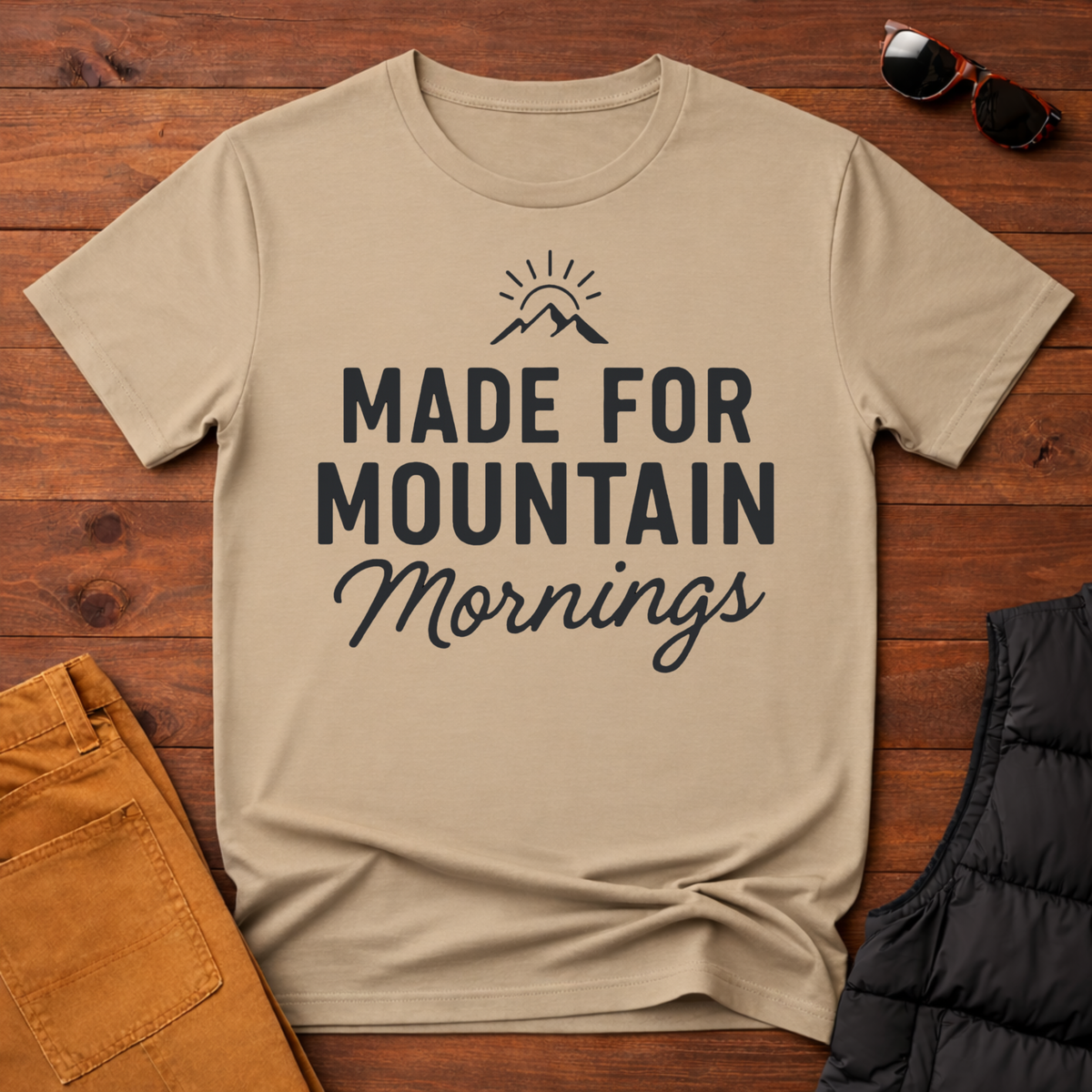 Made for the Mountain Mornings T-Shirt