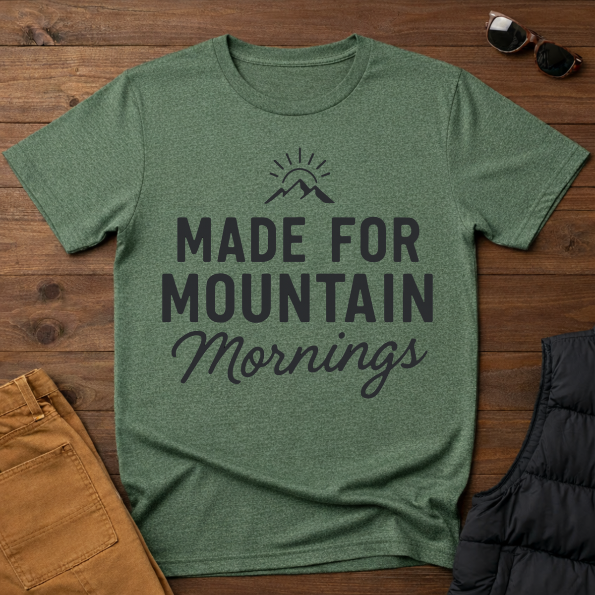 Made for the Mountain Mornings T-Shirt