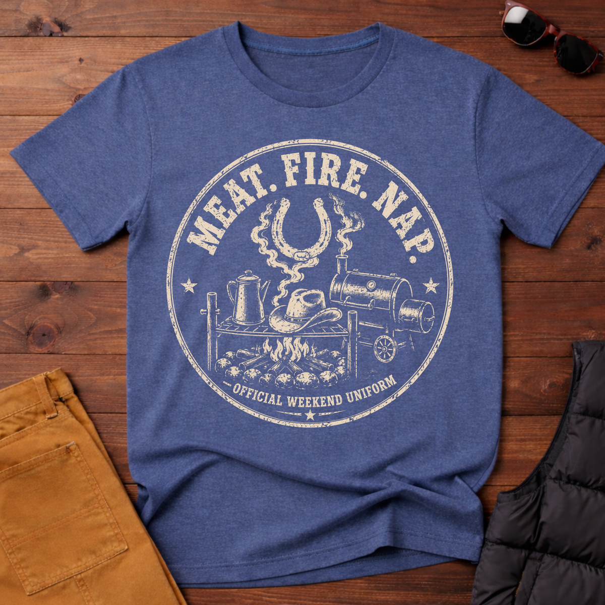 Meat Fire Nap T-Shirt