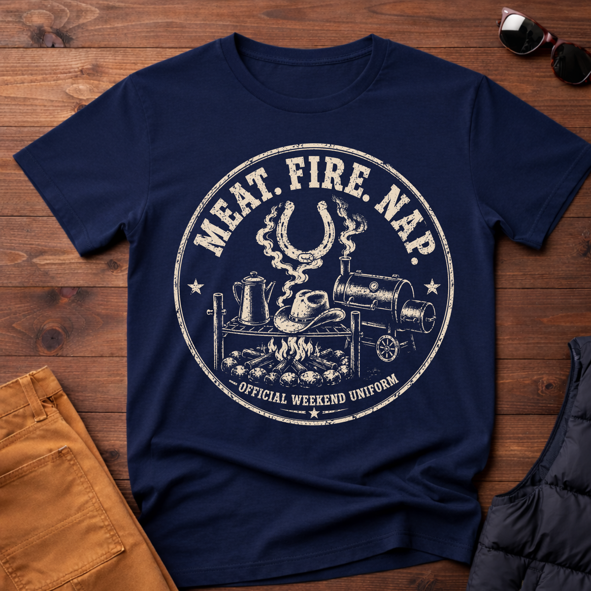 Meat Fire Nap T-Shirt