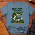 Hooked On Fishing Forced To Work Fishing T-Shirt