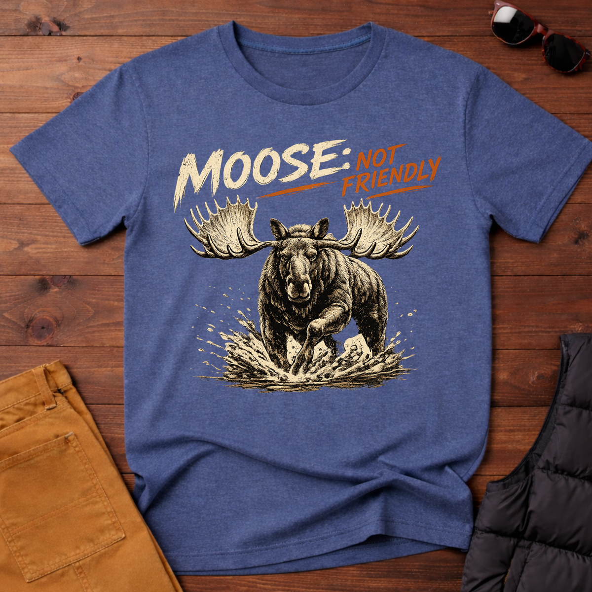 Moose Not Friendly T-Shirt