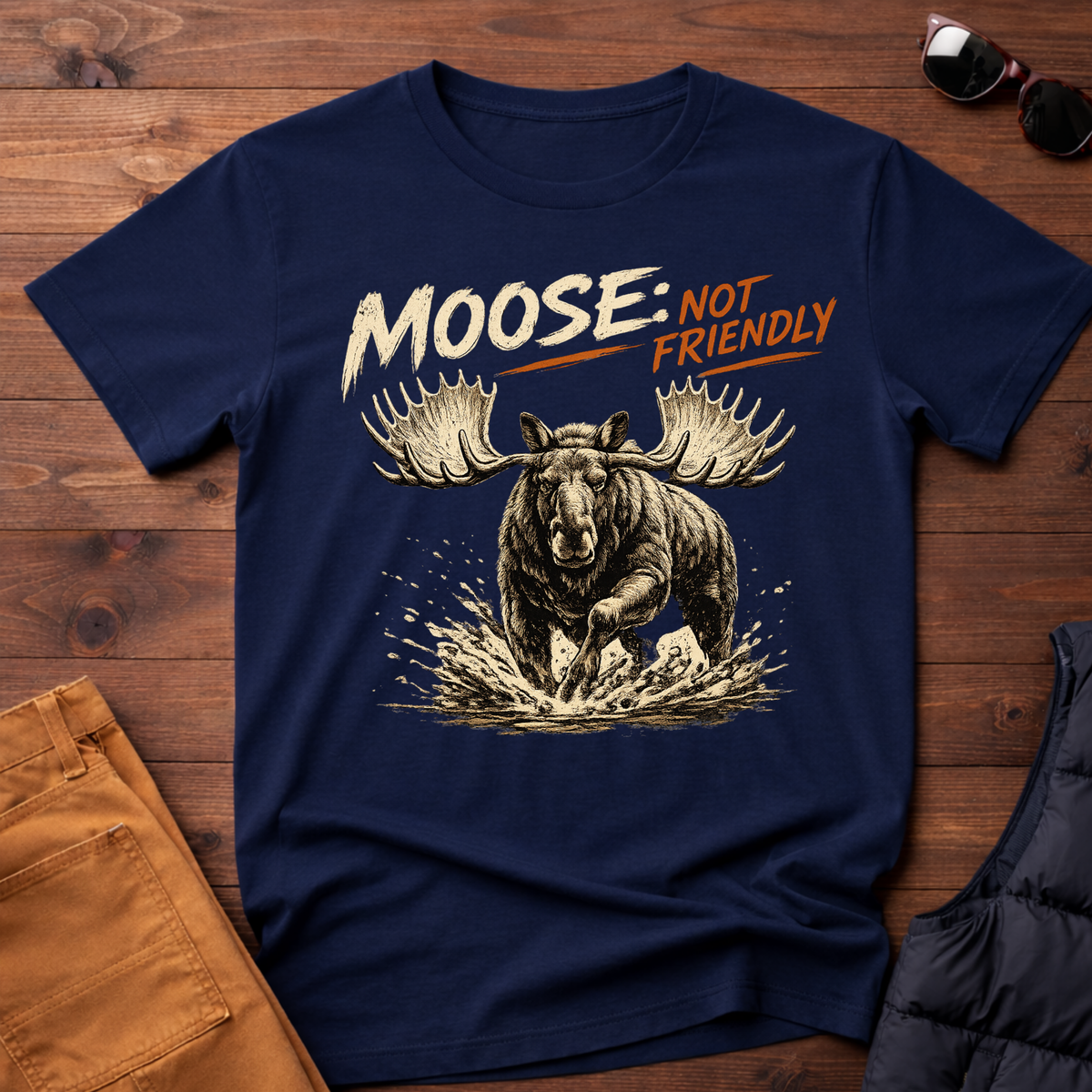 Moose Not Friendly T-Shirt