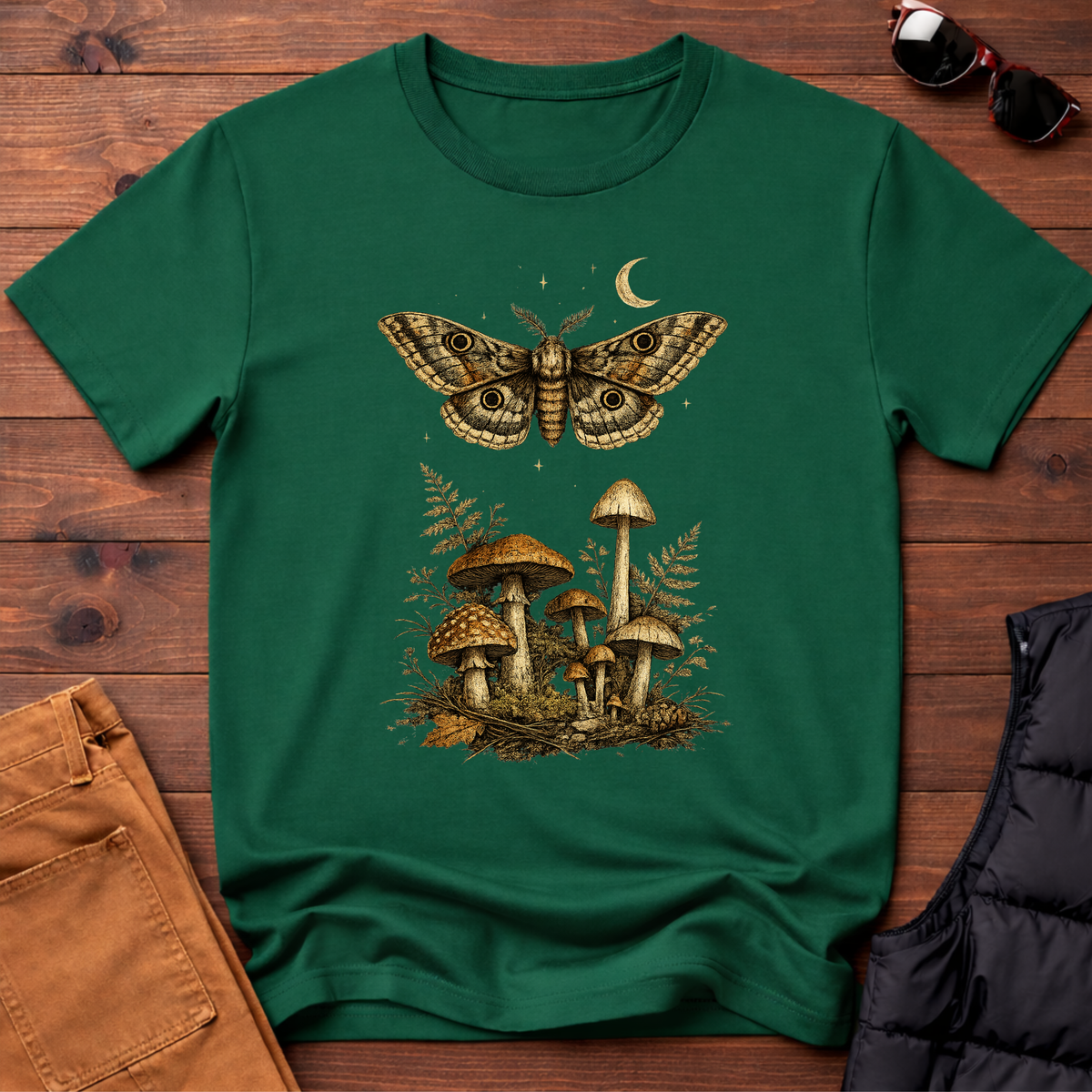 Moth & Mushroom T-Shirt