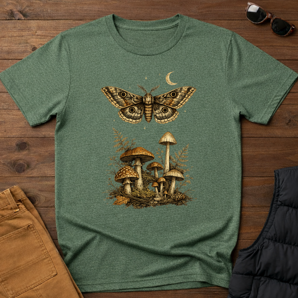 Moth & Mushroom T-Shirt
