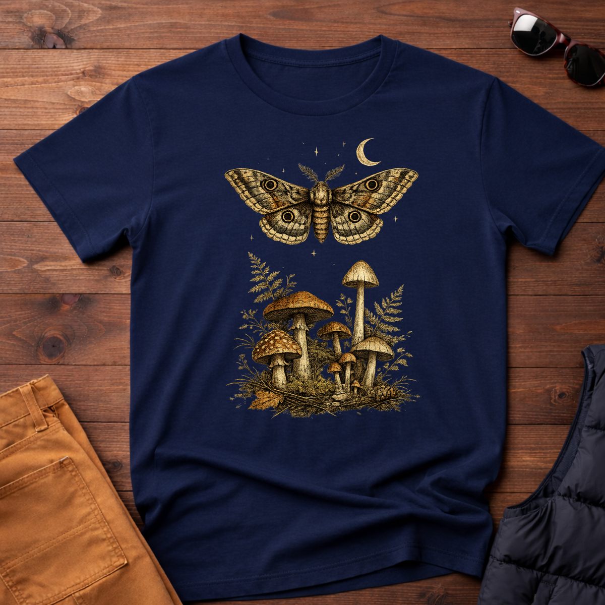 Moth & Mushroom T-Shirt