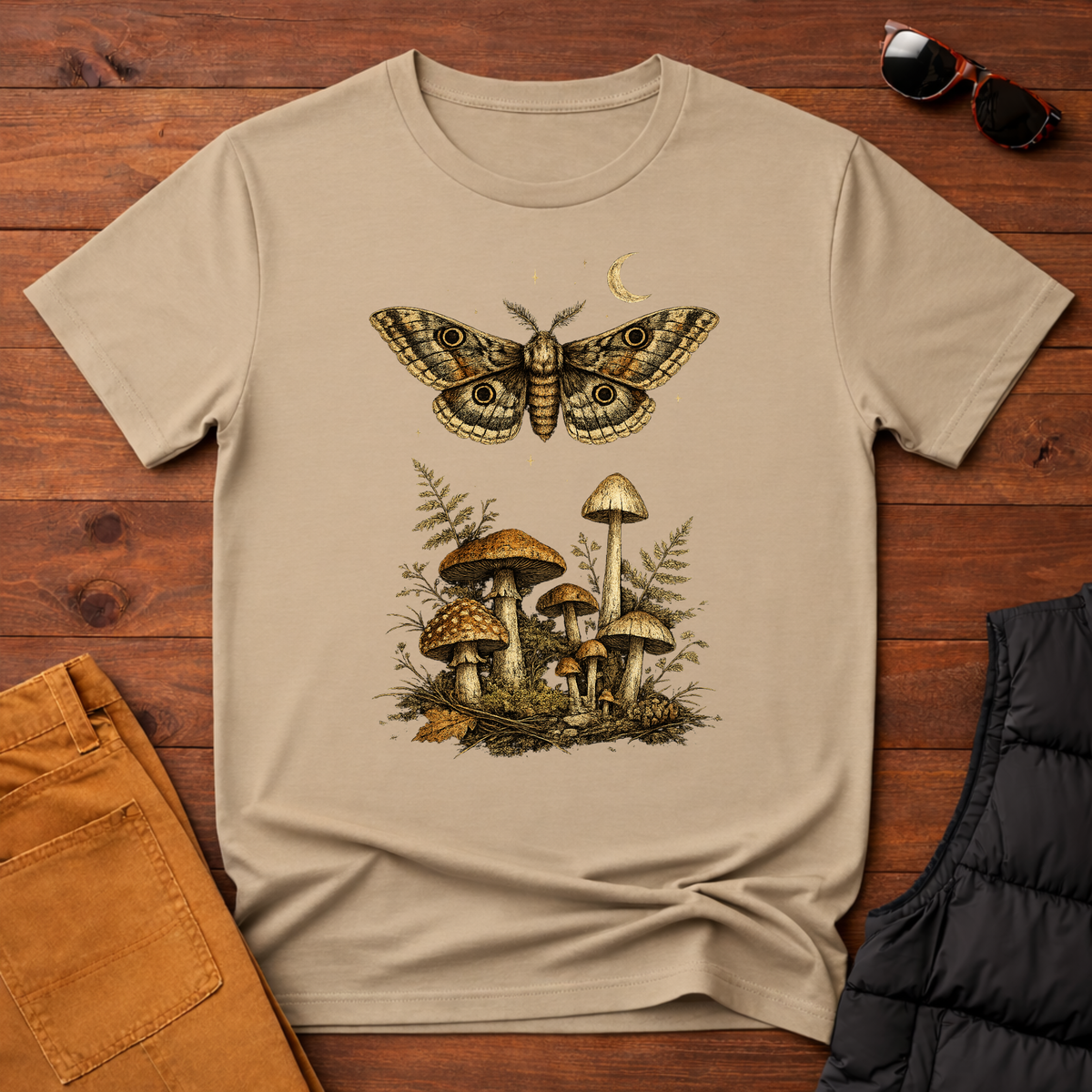 Moth & Mushroom T-Shirt