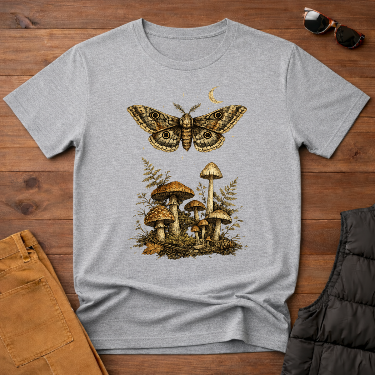 Moth & Mushroom T-Shirt