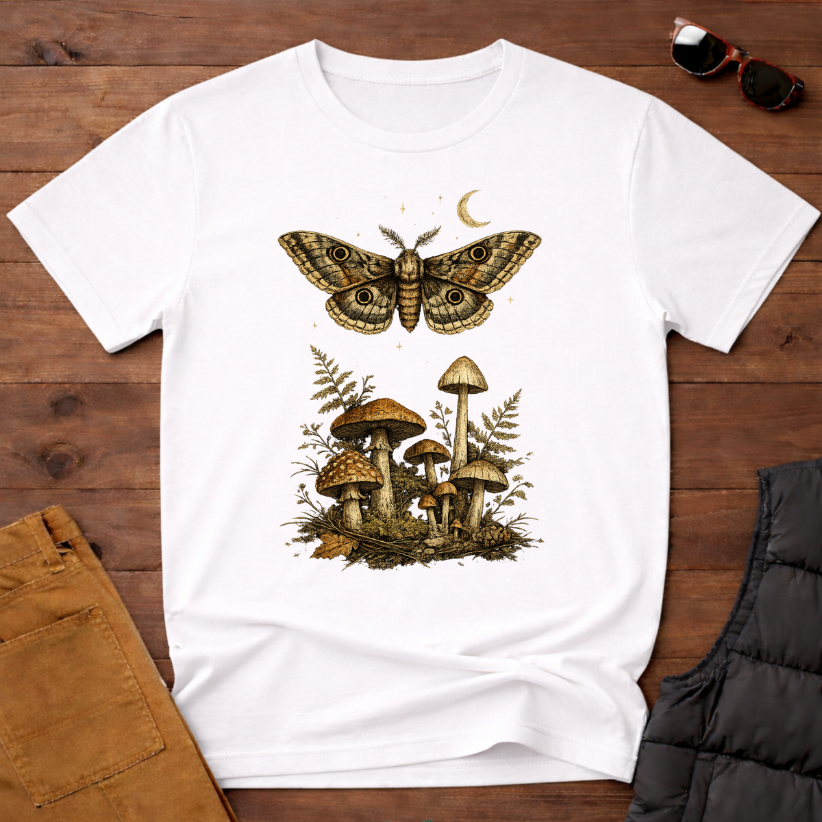 Moth & Mushroom T-Shirt