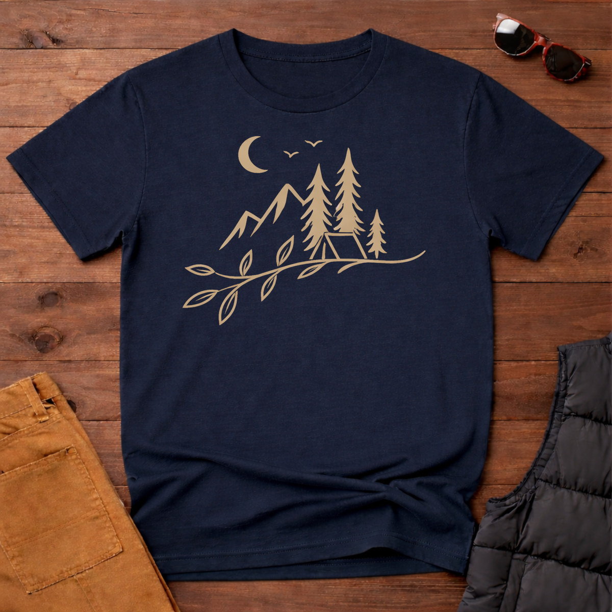 Mountains on a Vine T-Shirt