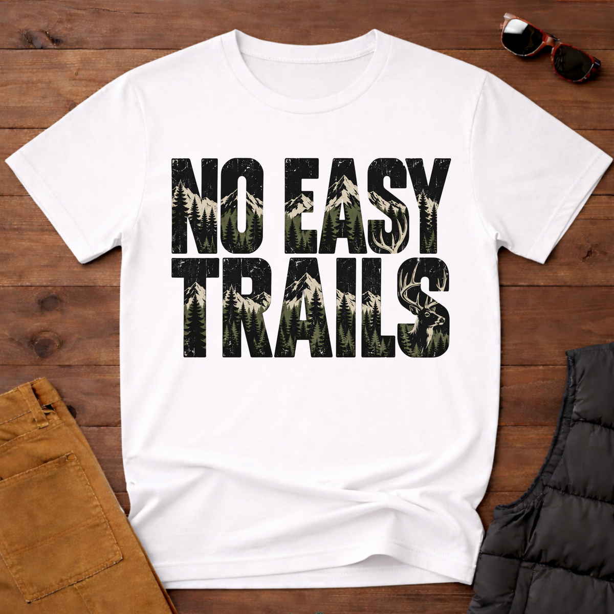 No Easy Trails Tee