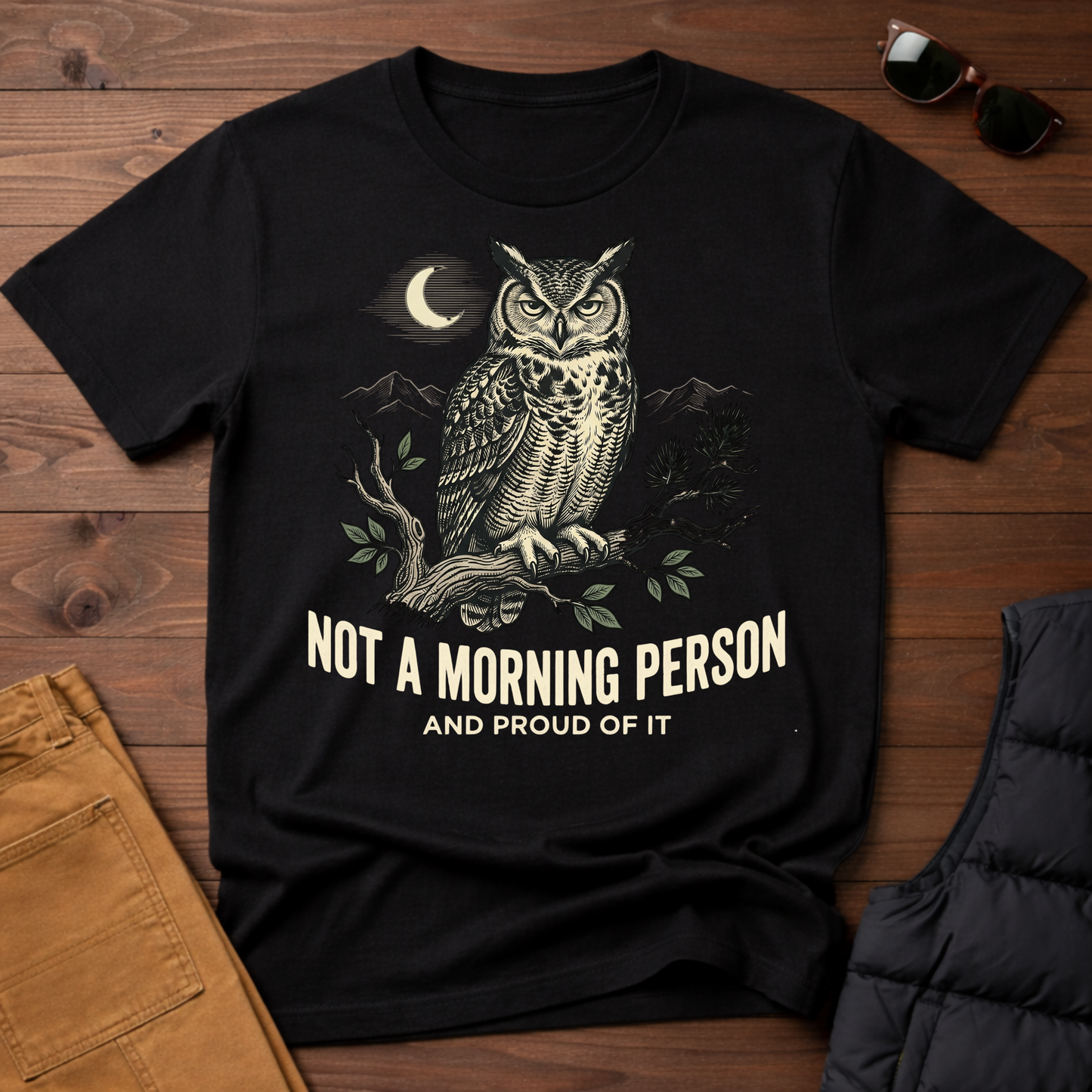 Not A Morning Person And Proud Of It T-Shirt