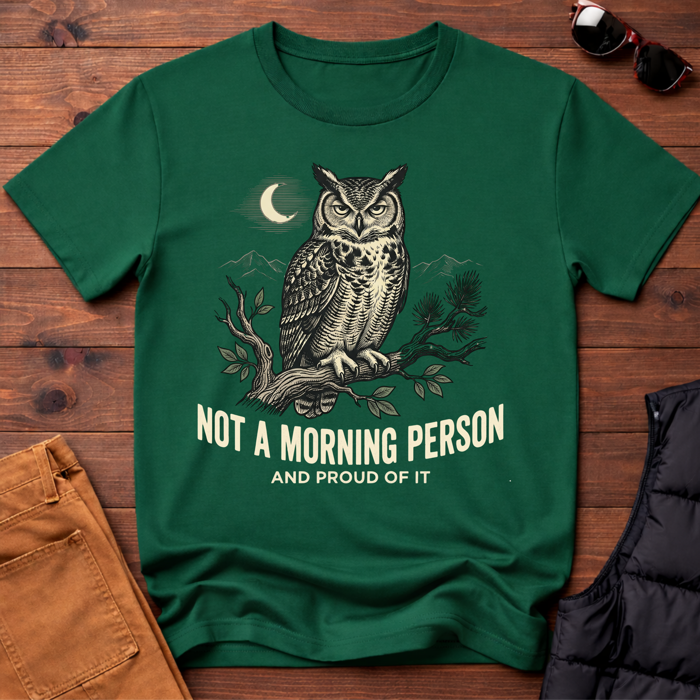 Not A Morning Person And Proud Of It T-Shirt