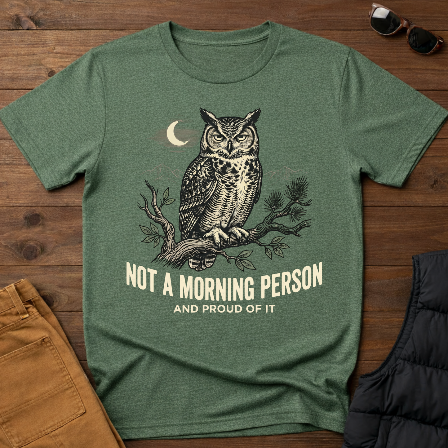 Not A Morning Person And Proud Of It T-Shirt