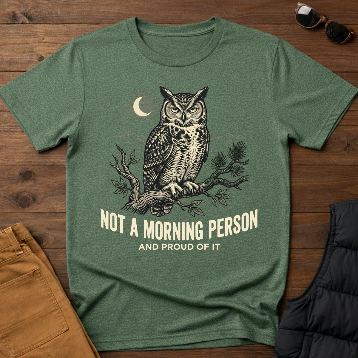 Not A Morning Person And Proud Of It T-Shirt