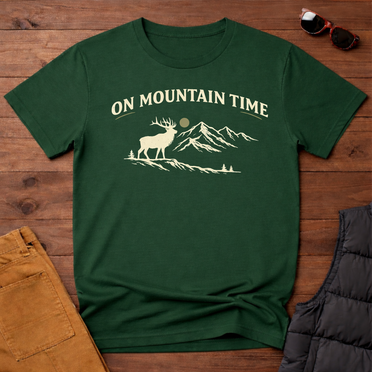 On Mountain Time T-Shirt