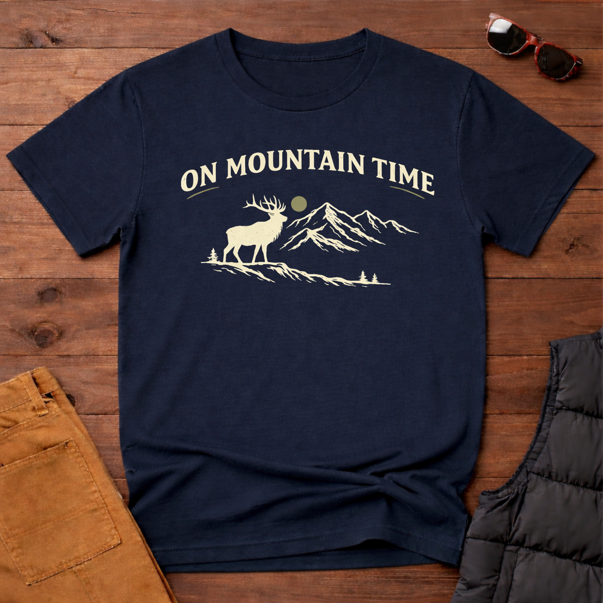 On Mountain Time T-Shirt