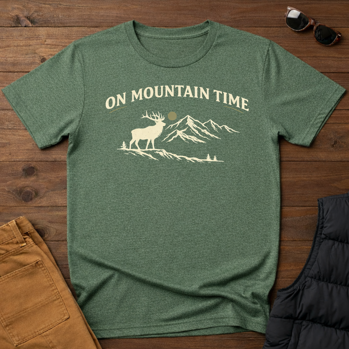 On Mountain Time T-Shirt
