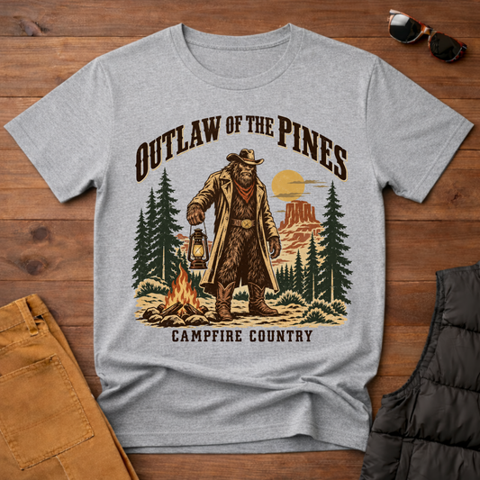 Outlaw of the Pines Western Tee