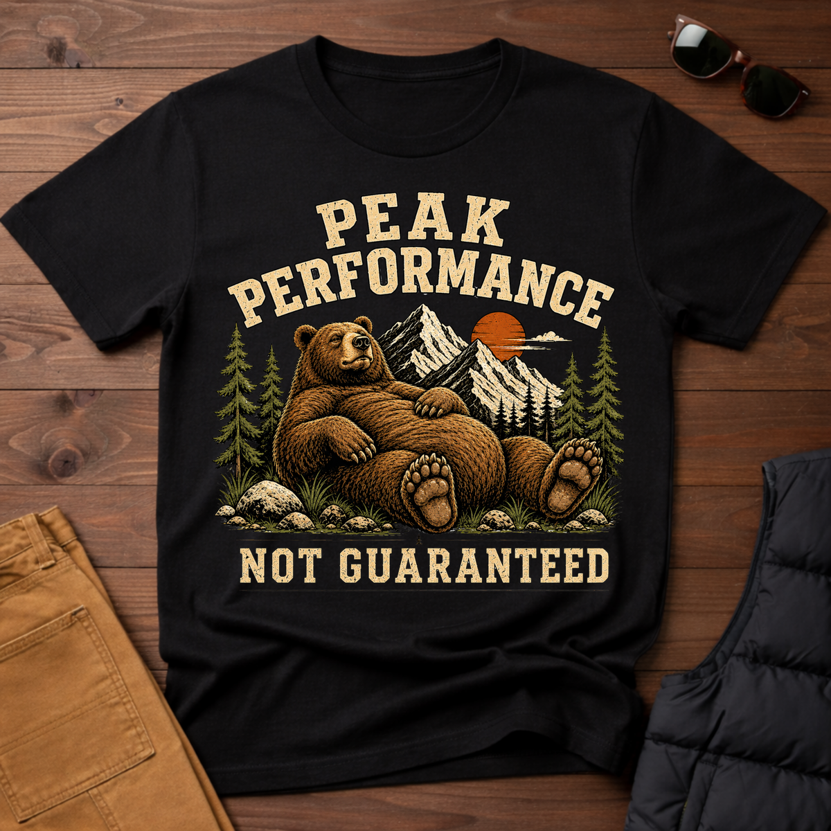 Peak Performance Not Guaranteed T-Shirt