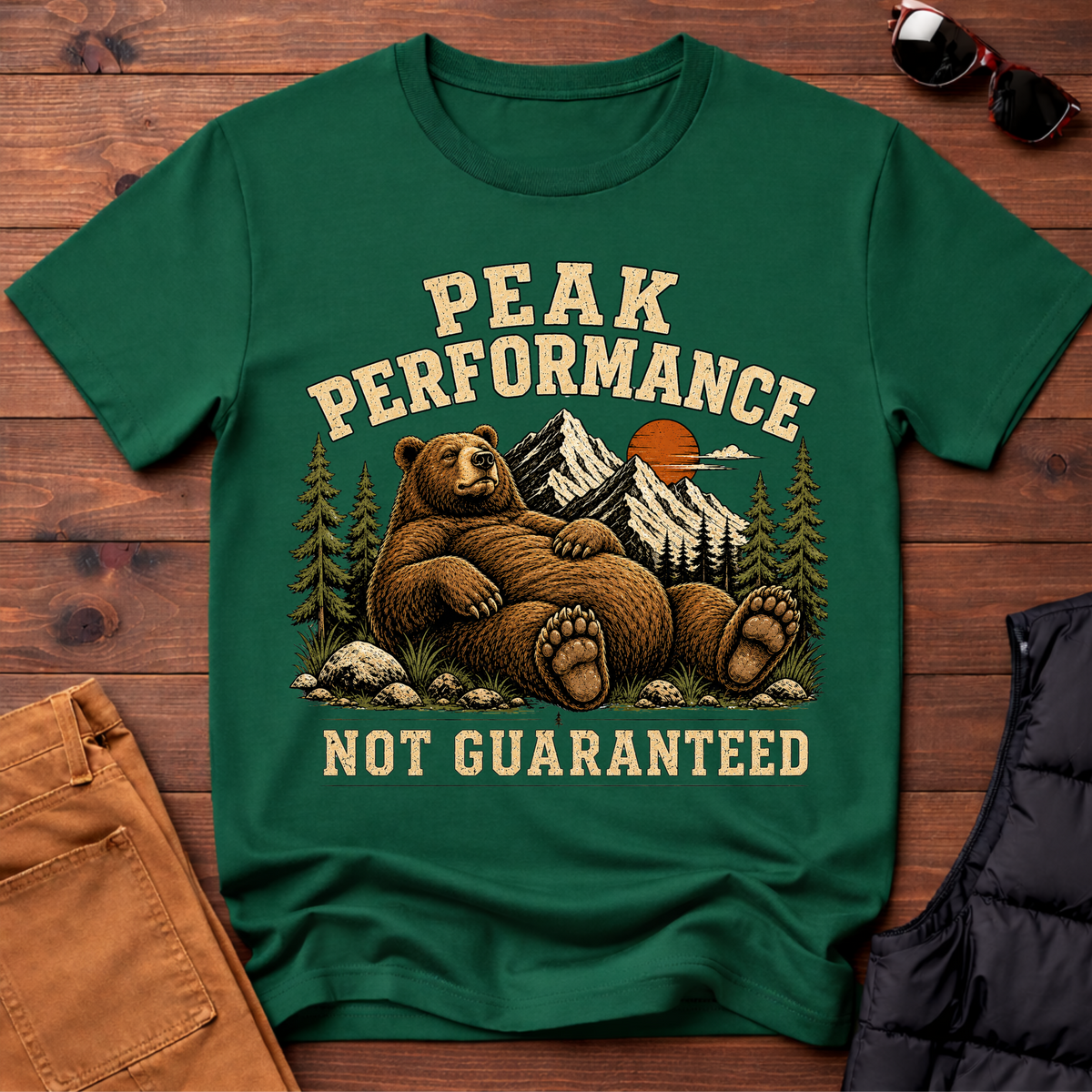 Peak Performance Not Guaranteed T-Shirt
