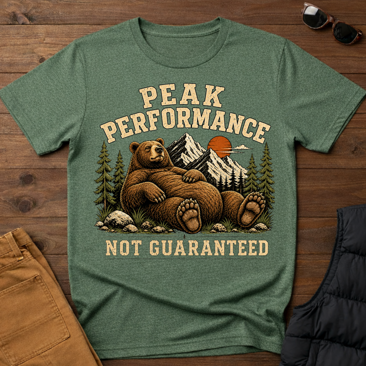Peak Performance Not Guaranteed T-Shirt