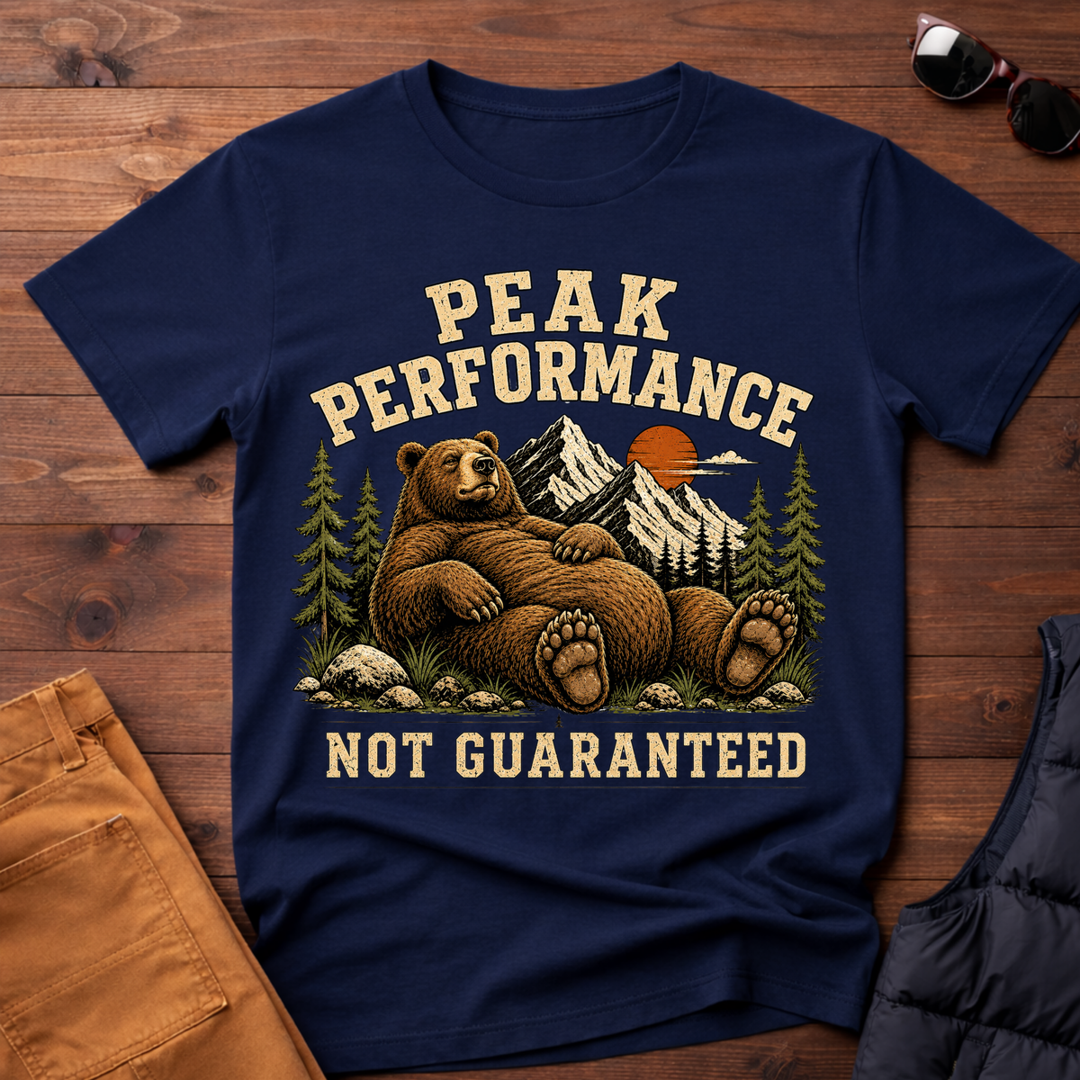 Peak Performance Not Guaranteed T-Shirt