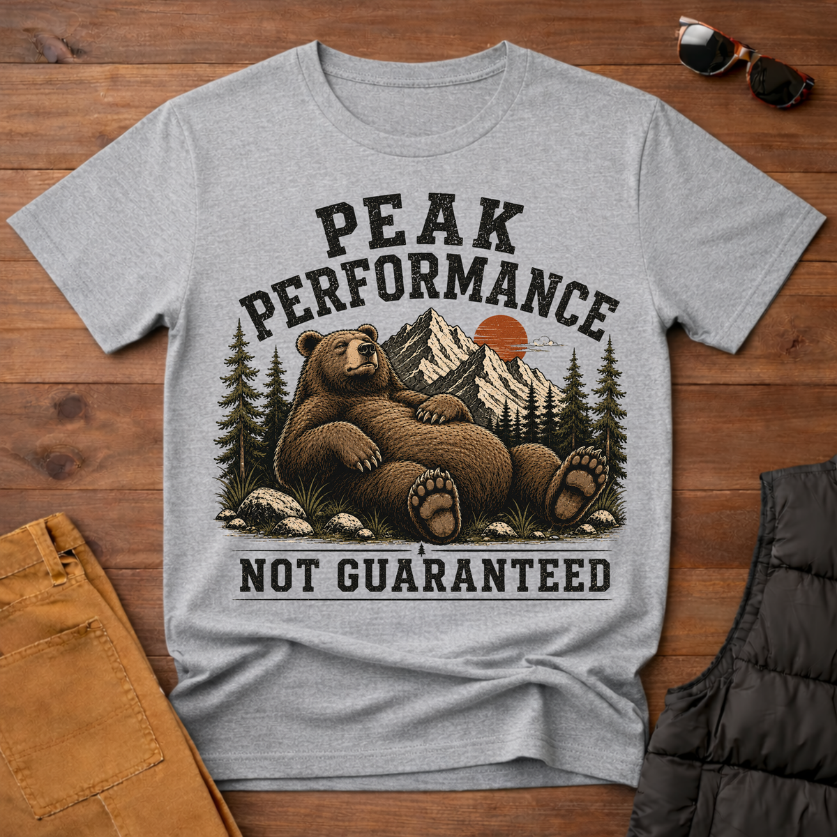 Peak Performance Not Guaranteed T-Shirt