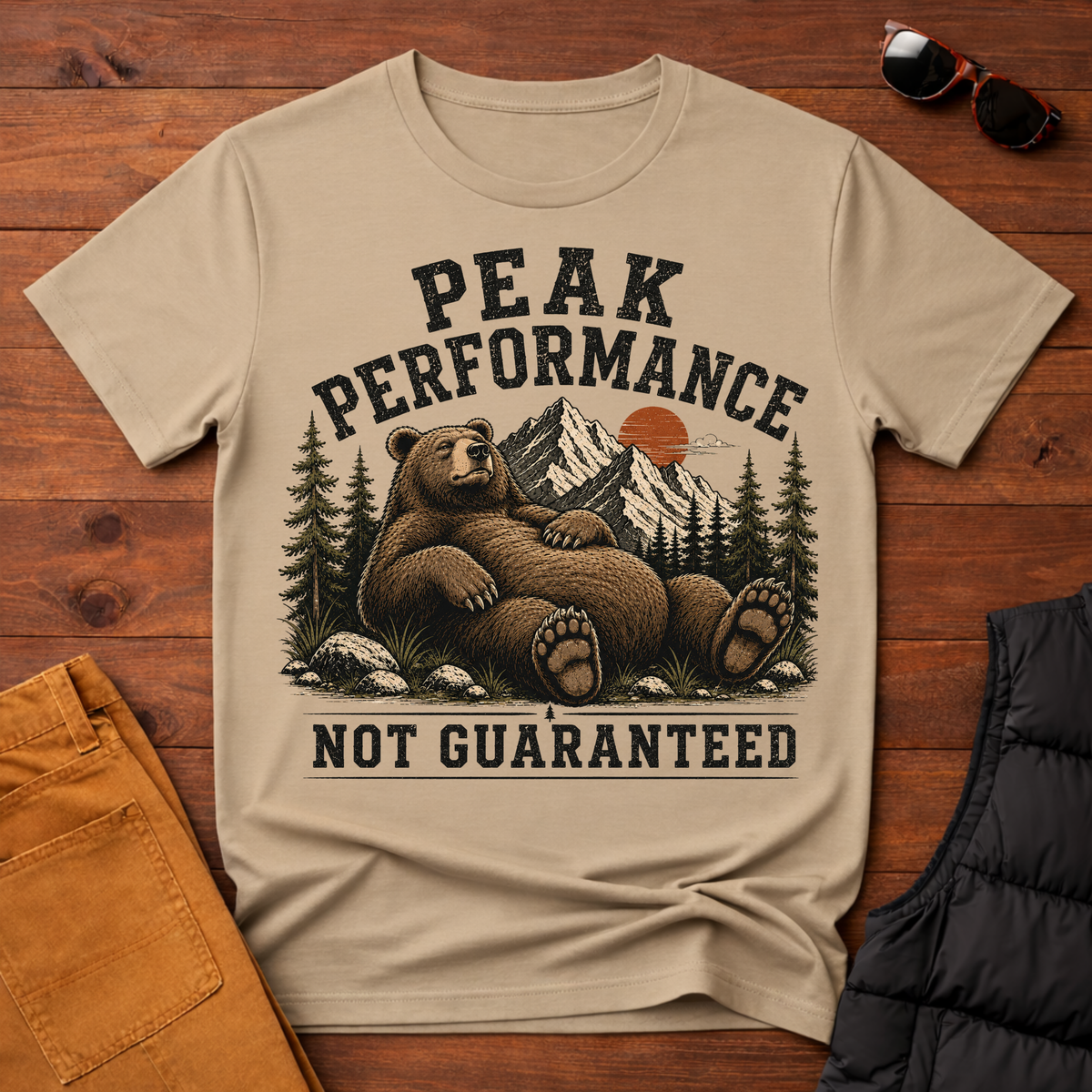 Peak Performance Not Guaranteed T-Shirt