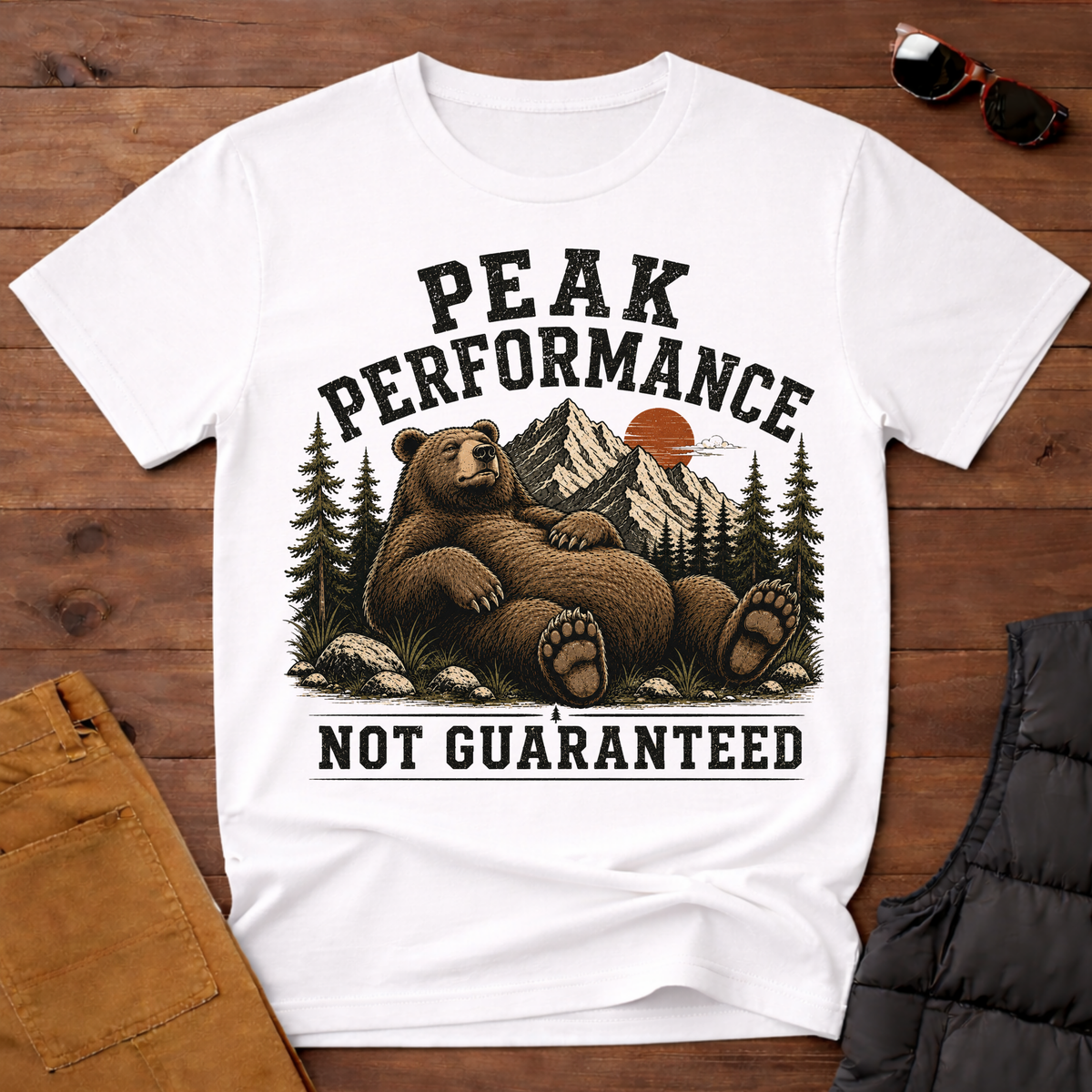 Peak Performance Not Guaranteed T-Shirt