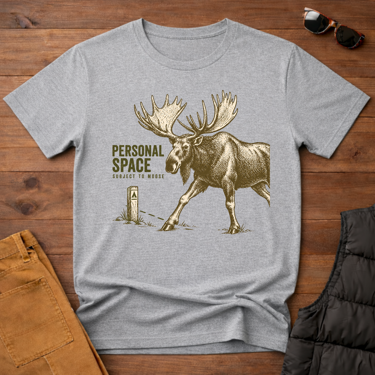 Personal Space Moose Tee