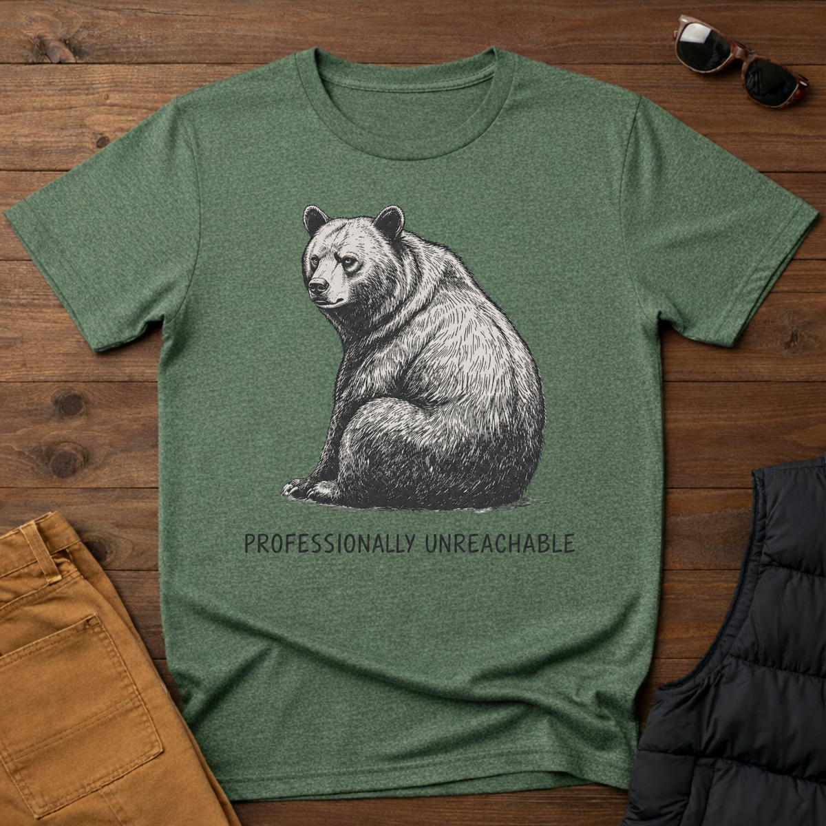 Professionally Unreachable  T-Shirt