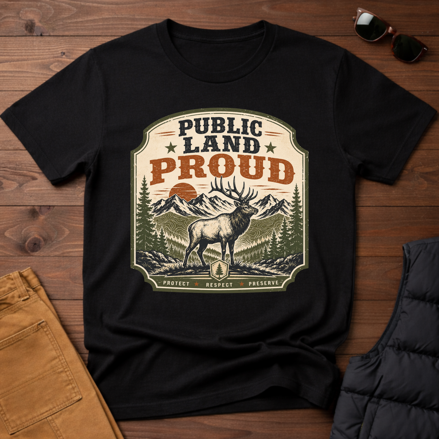 Public Land Proud T-Shirt