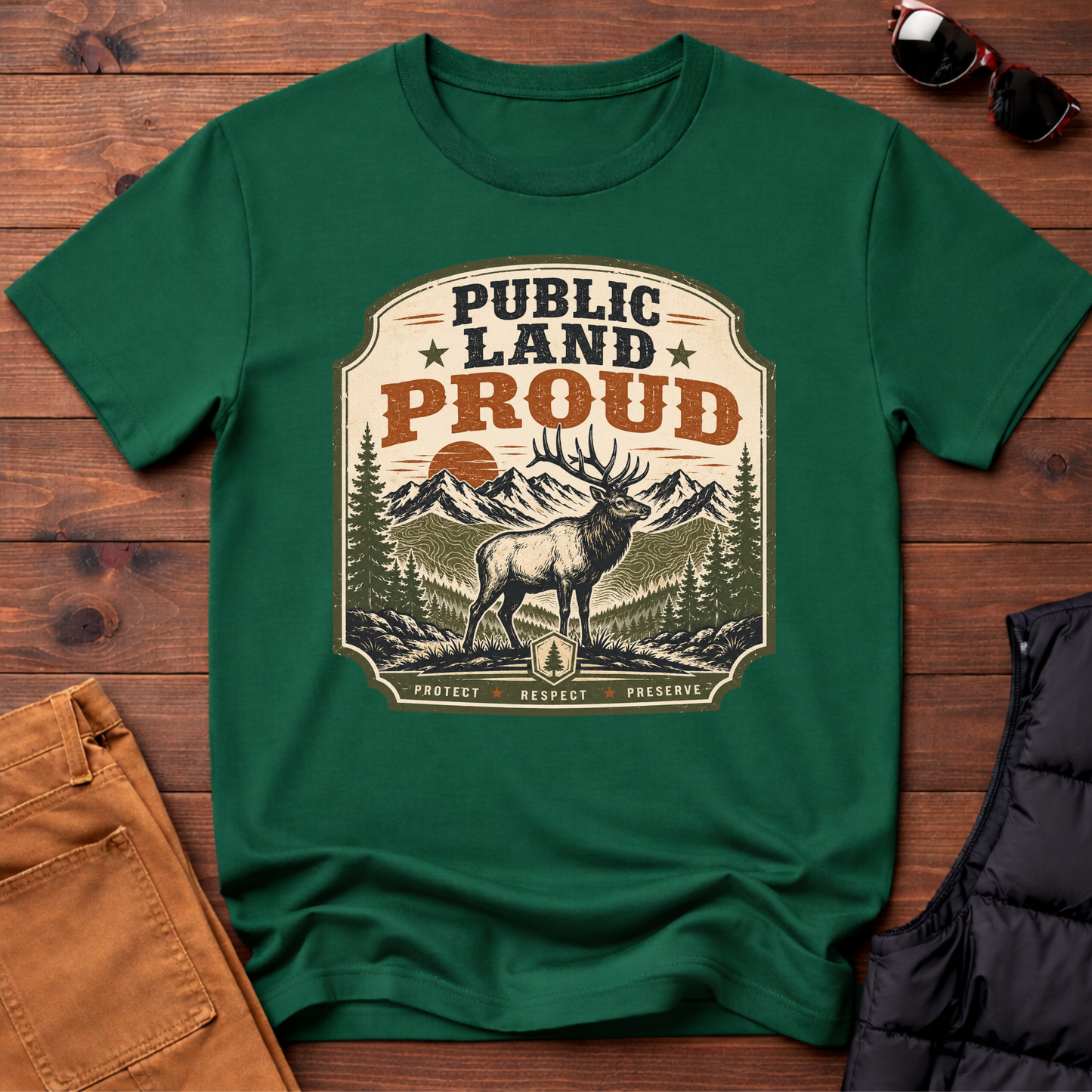 Public Land Proud T-Shirt