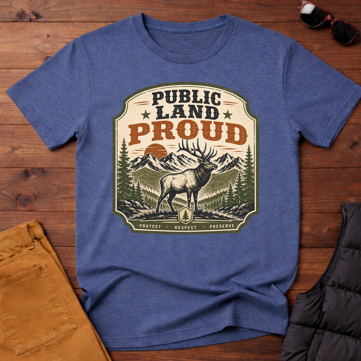 Public Land Proud T-Shirt