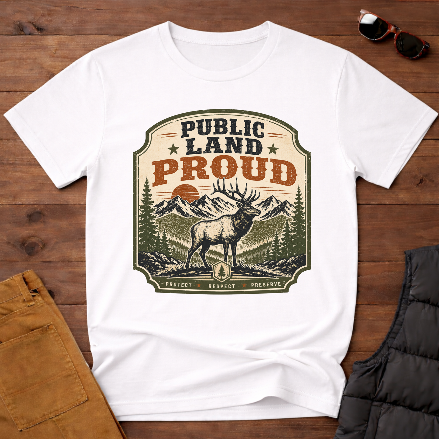 Public Land Proud T-Shirt