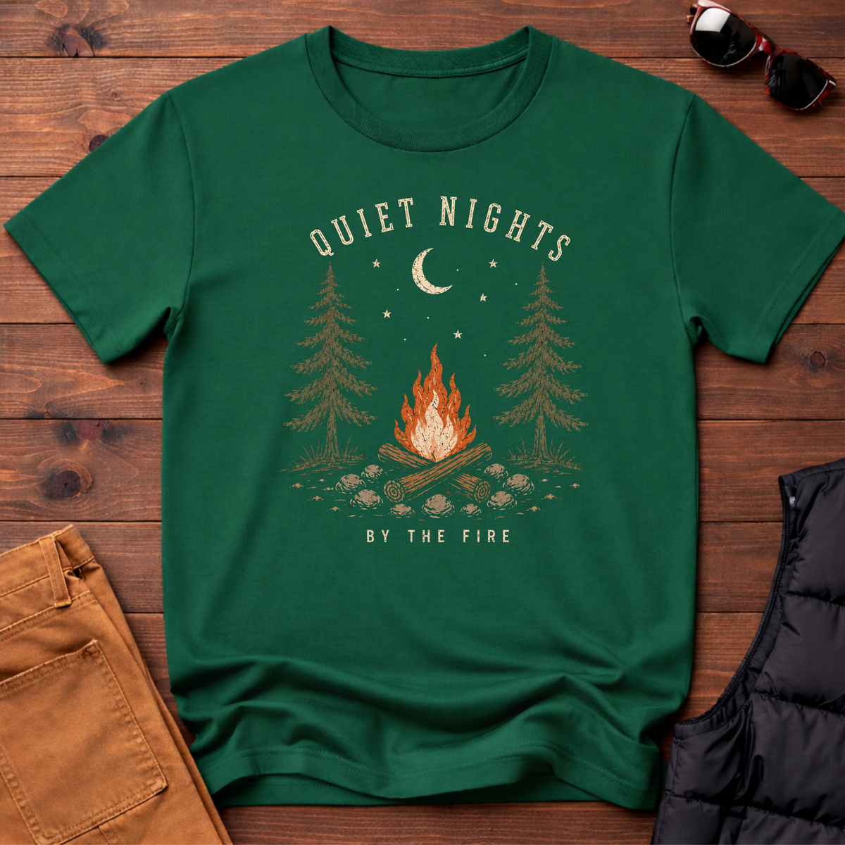 Quiet Nights By The Fire T-Shirt