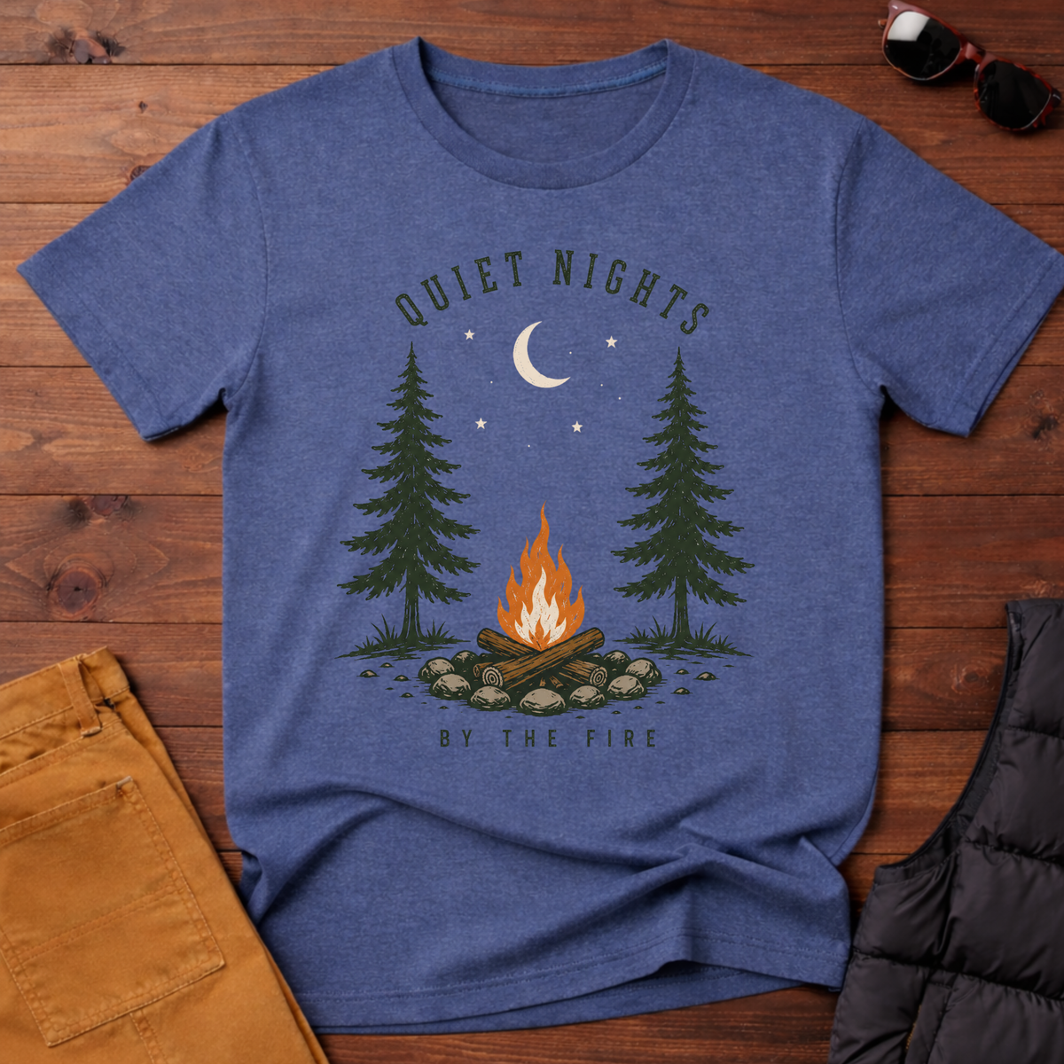 Quiet Nights By The Fire T-Shirt