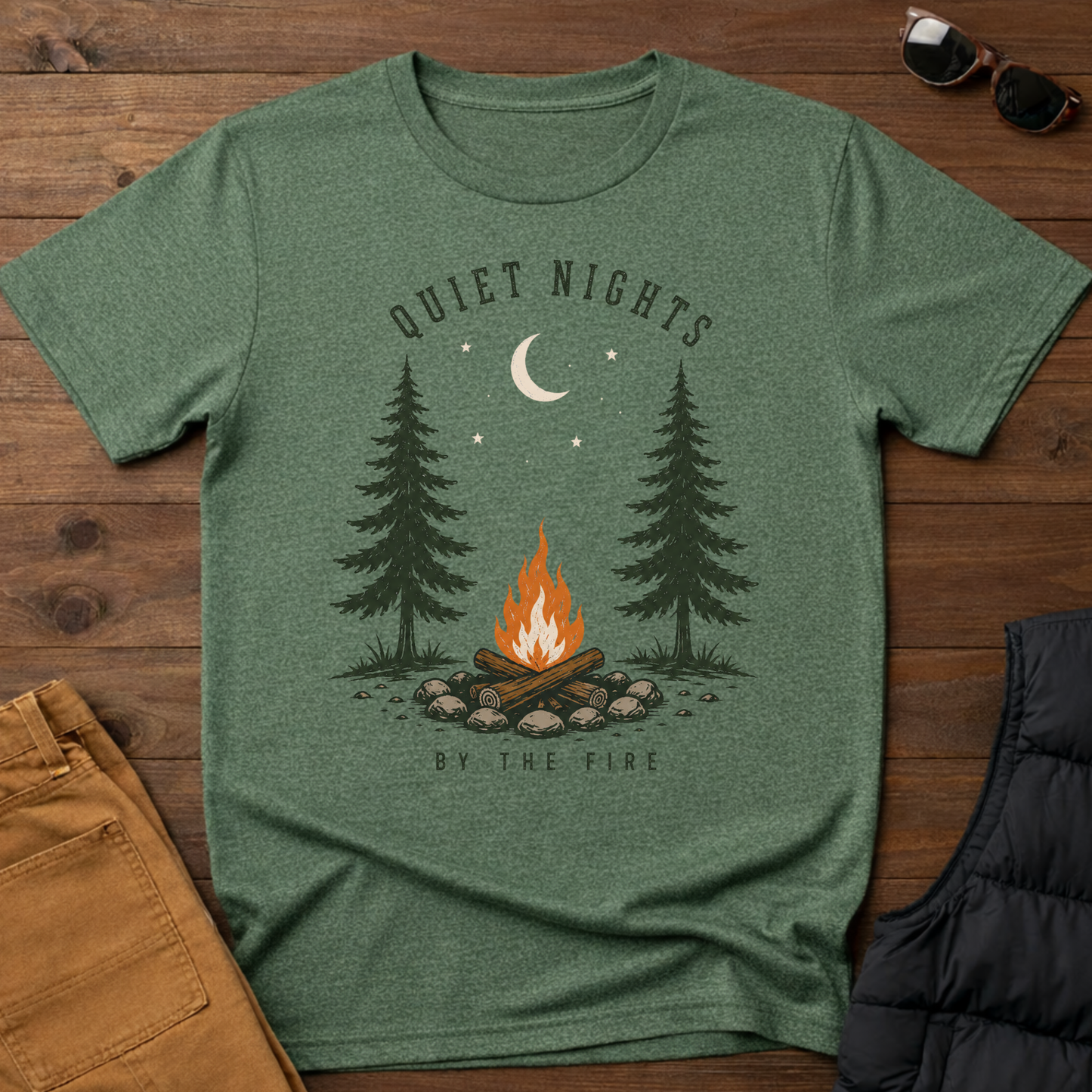 Quiet Nights By The Fire T-Shirt