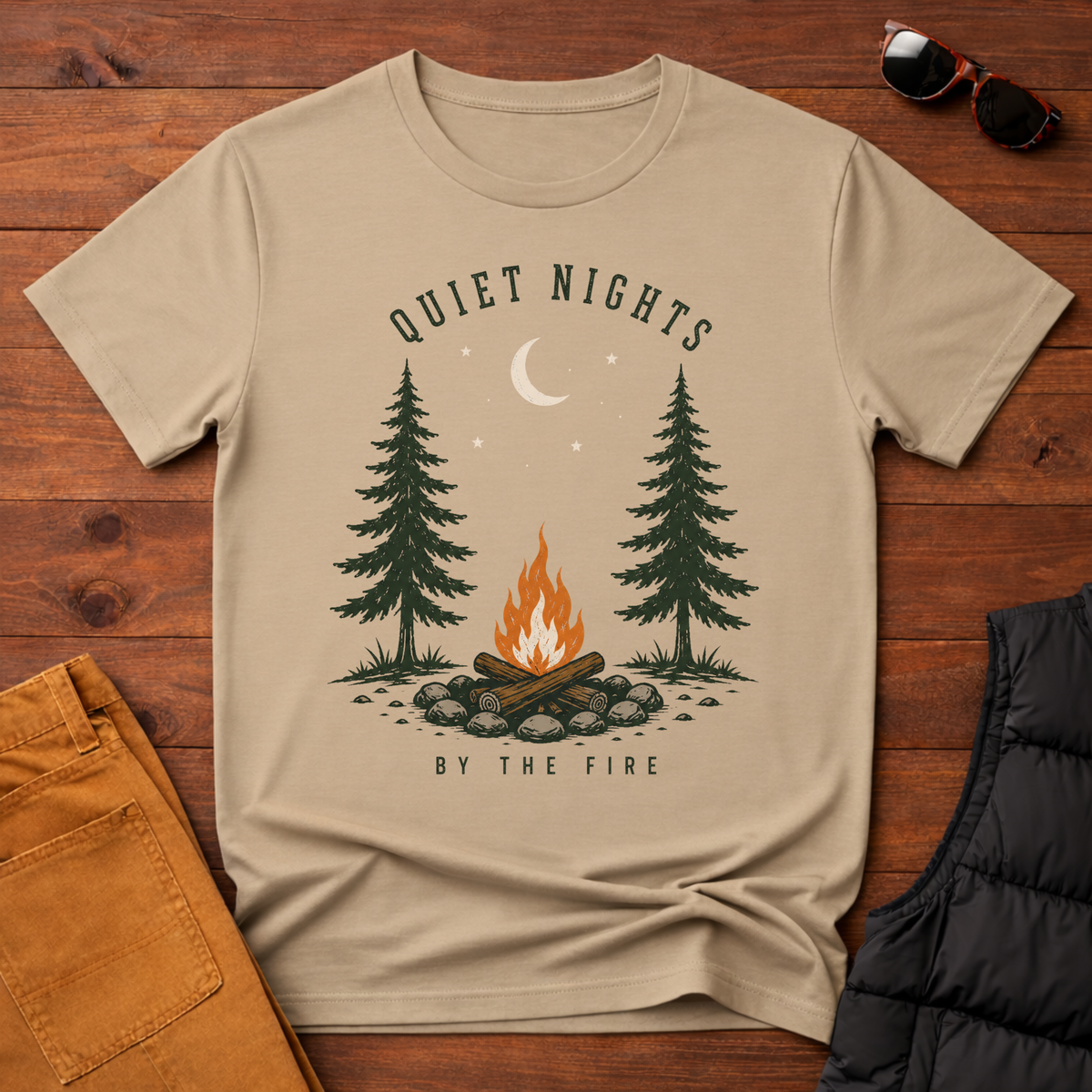 Quiet Nights By The Fire T-Shirt