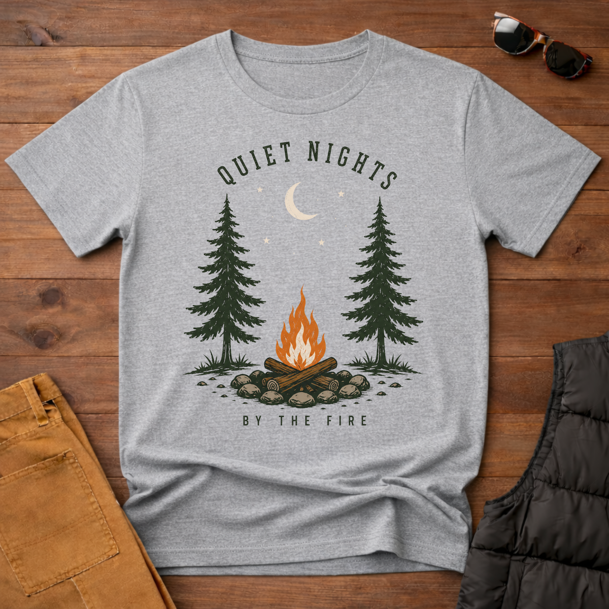 Quiet Nights By The Fire T-Shirt