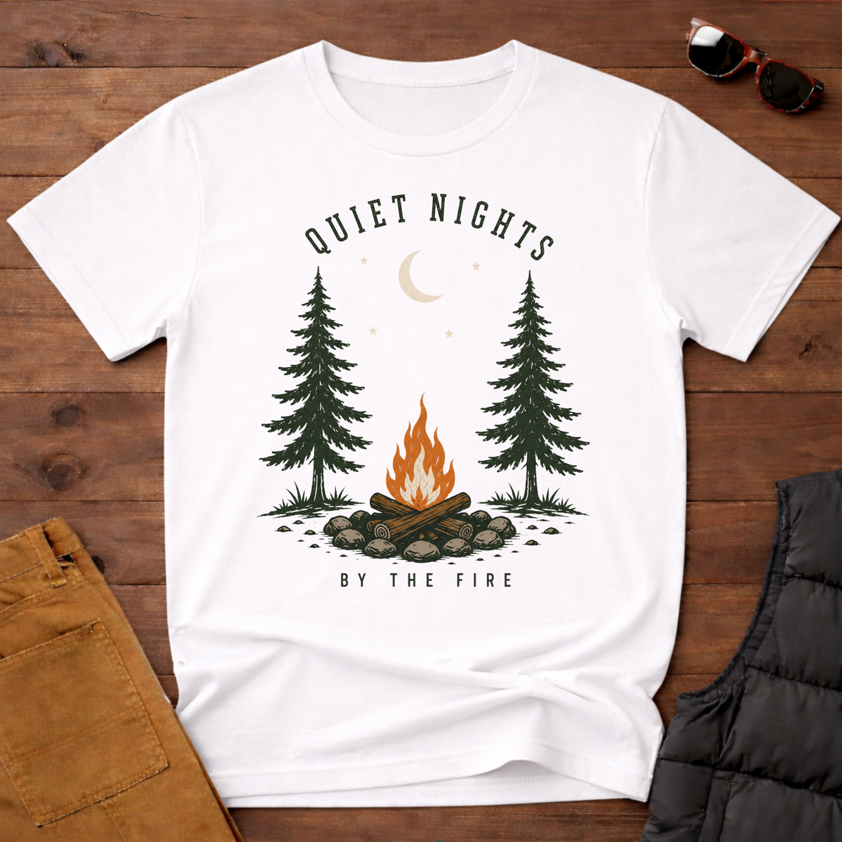 Quiet Nights By The Fire T-Shirt