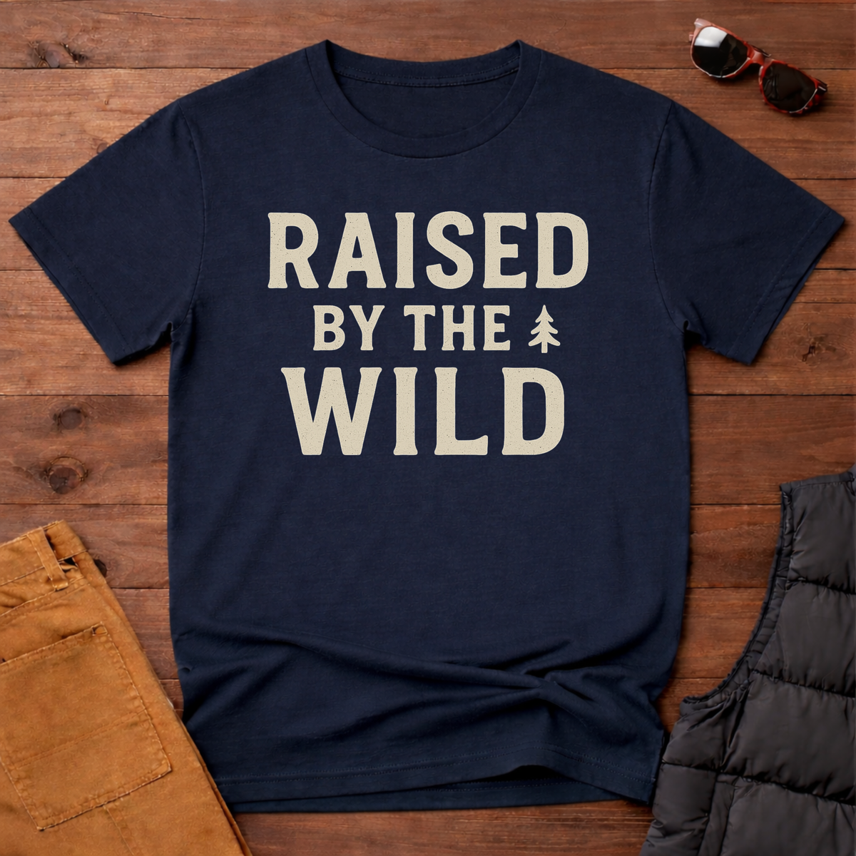 Raised by the Wild T-Shirt