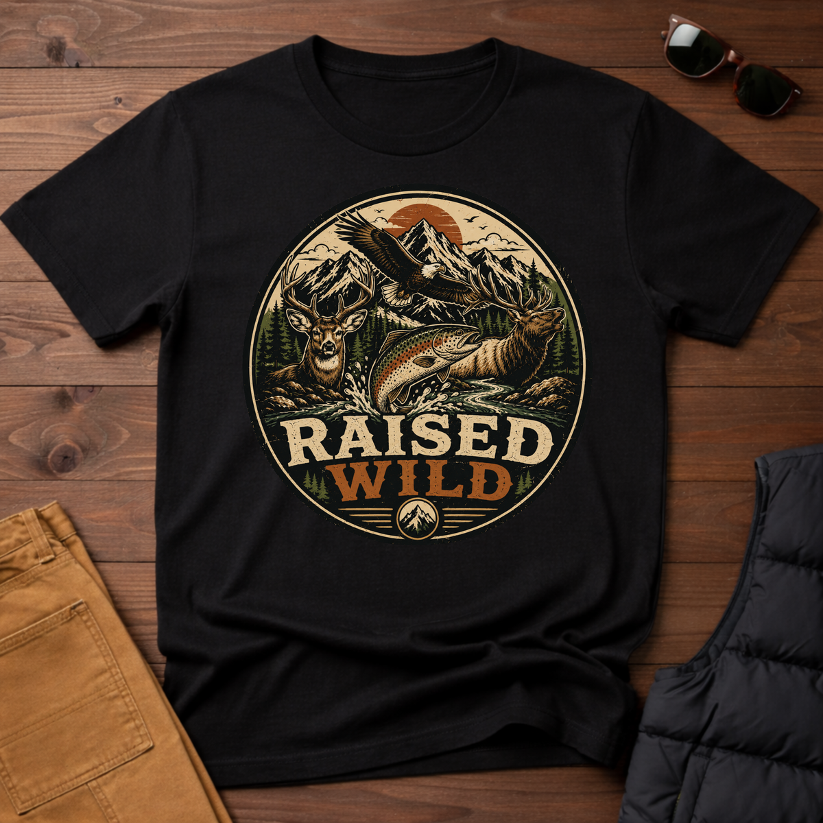 Raised Wild T-Shirt