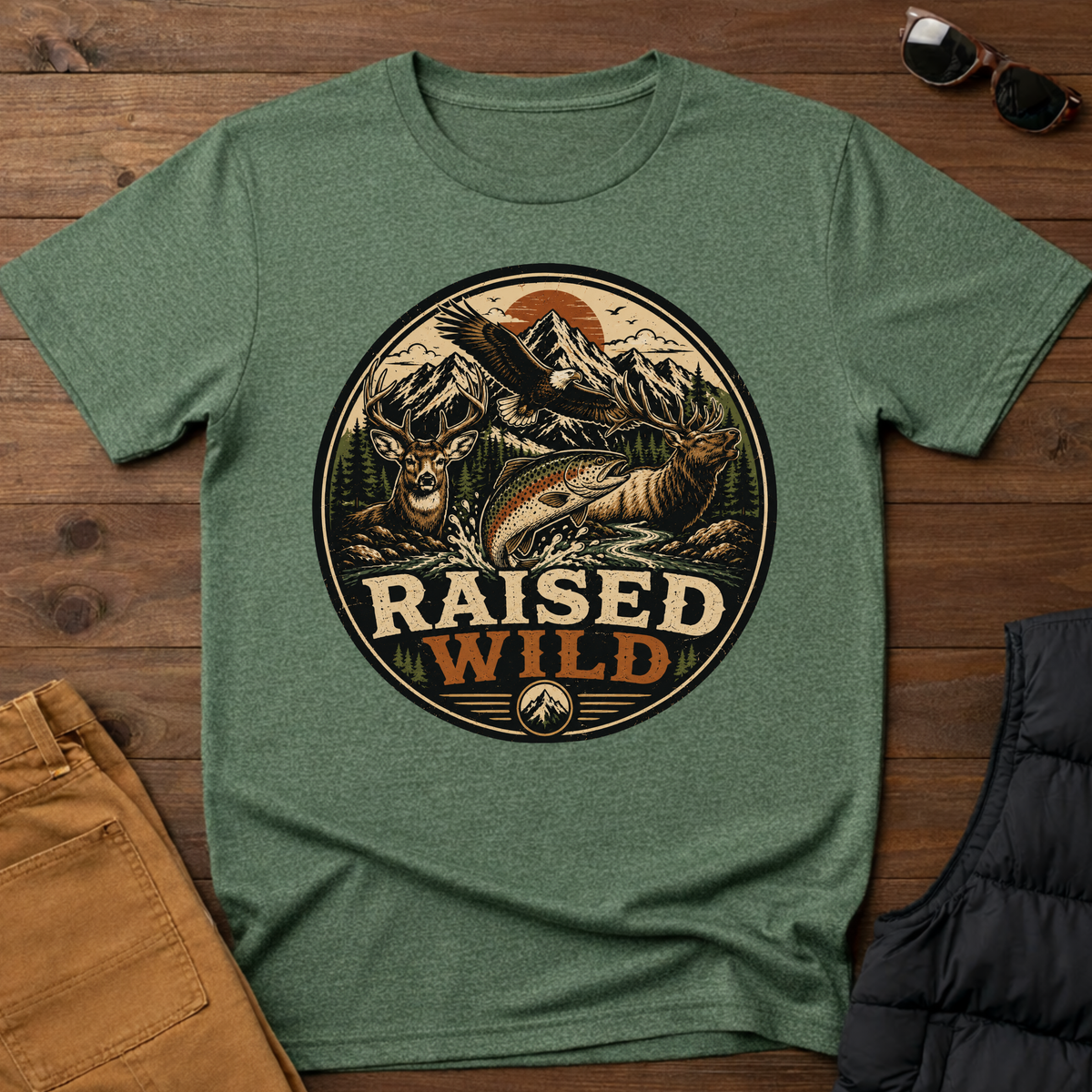 Raised Wild T-Shirt