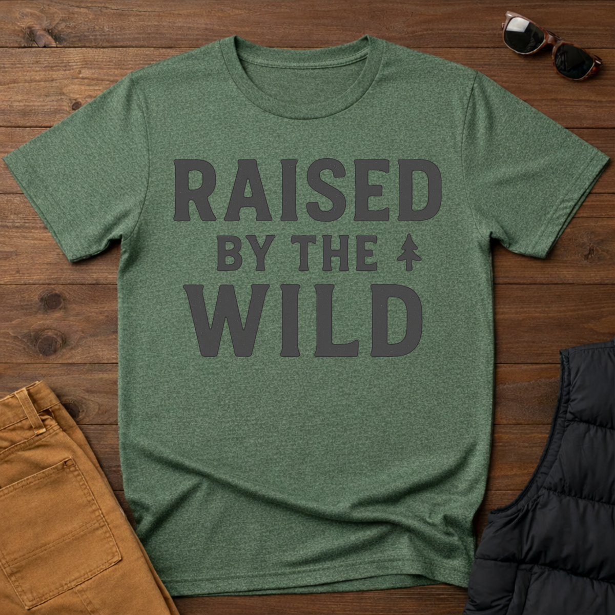 Raised by the Wild T-Shirt
