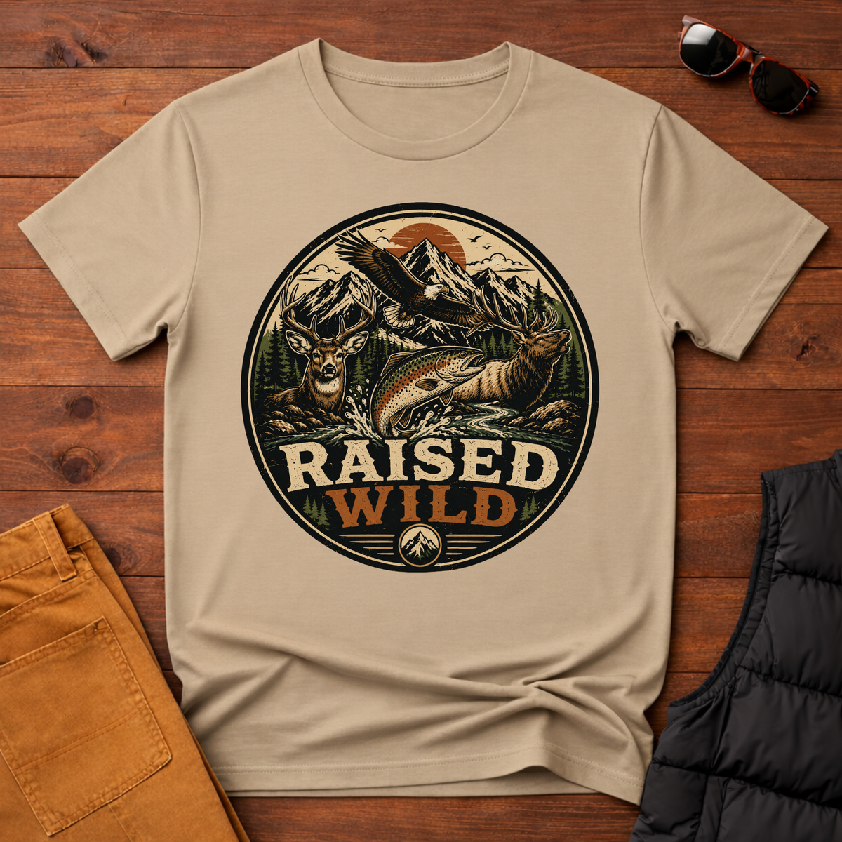 Raised Wild T-Shirt